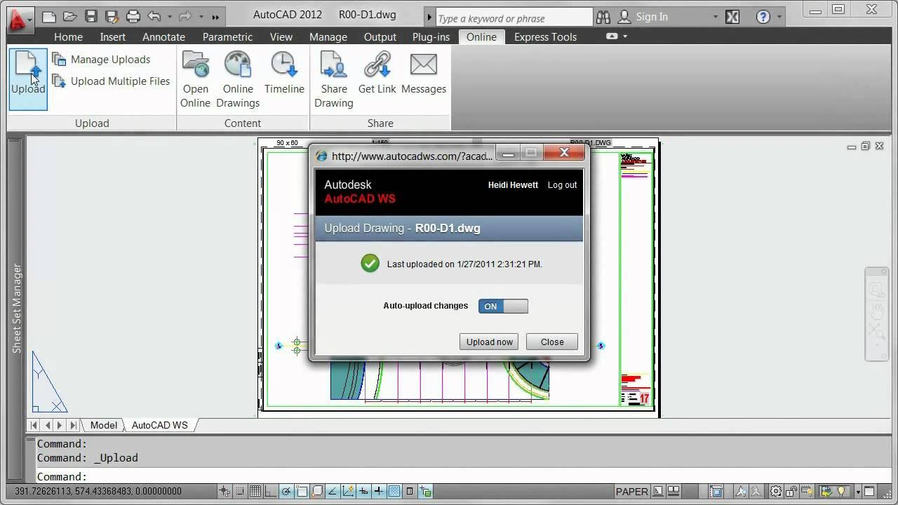 Hướng dẫn download và cài đặt phần mềm AutoCAD 2012 dễ hiểu 5 Tính năng chia sẽ của Autocad WS 2012