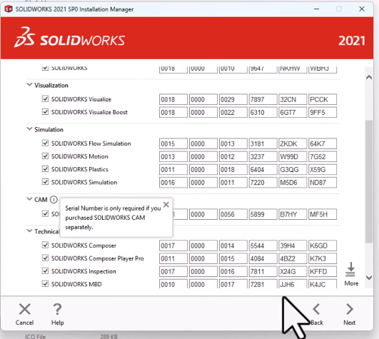 Bước 5: Chọn gói sản phẩm hiển thị