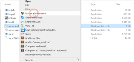 Hướng Dẫn Tải Và Cài Đặt Solidworks 2022 Miễn Phí, An Toàn, Hiệu Quả 9 Chạy file server