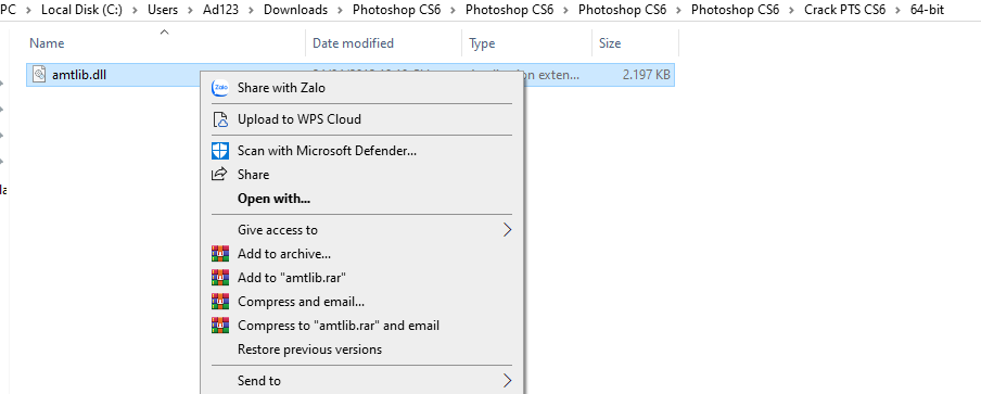 Link tải Photoshop CS6 miễn phí Full Crack, đã test thành công 14 Quá trình Crack file Photoshop CS6