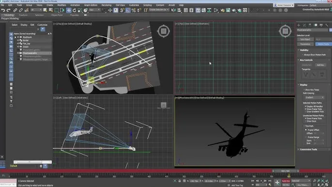 Cách Tải Và Cài Đặt Autodesk 3DS Max 2018 Miễn Phí - Đã Test 5 Motion Path Autocad 2018