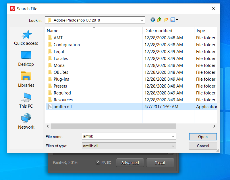 adobe photoshop cc 2018 amtlib dll download