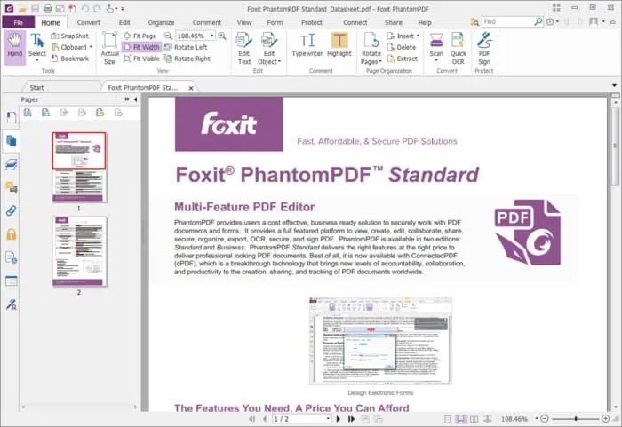 Cập Nhật Link Tải Foxit Reader 9.7 Hoàn Toàn Miễn Phí 3 Tạo file PDF
