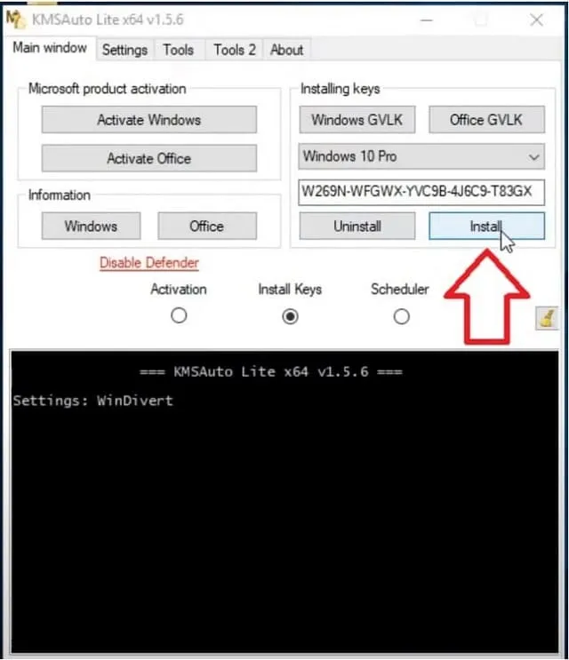 KMSAuto là gì? Cách tải và cài đặt KMSAuto chi tiết 10 Bấm “Activate Windows”