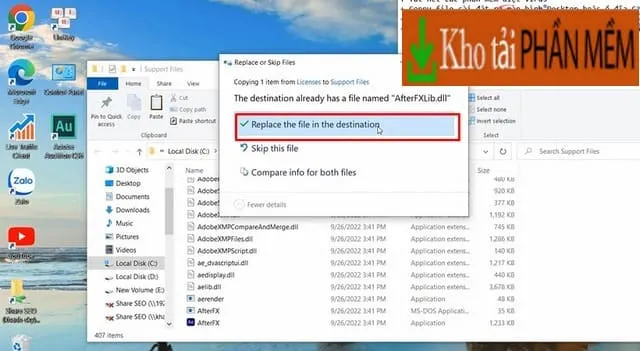 Cập Nhật Link Tải và Cách Cài đặt After Effects 2023 Miễn Phí 3 Bấm chuột phải và chọn dòng “Extract”