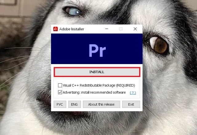 Chi tiết A-Z cách cài đặt phần mềm Adobe Premiere Pro 2023 4 Bấm vào nút “Install”