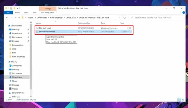 Hướng dẫn tải và cài đặt Microsoft Office 2022 full miễn phí 5 Chạy file O365ProPlusRetail