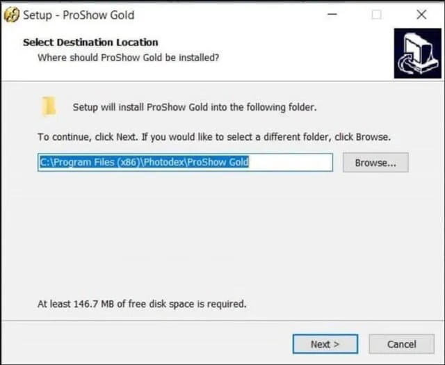 Chia sẻ link tải và cách cài đặt ProShow Gold bản mới nhất 13 Chọn OK và chọn “Next” để tiếp tục quá trình