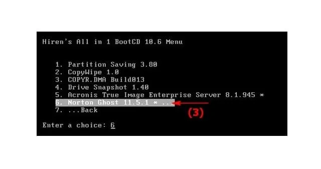 Tải Ghost Win 7 32/64bit Mới Nhất & Hướng Dẫn Chi Tiết 6 Chọn tiếp Norton Ghost 11.5.1