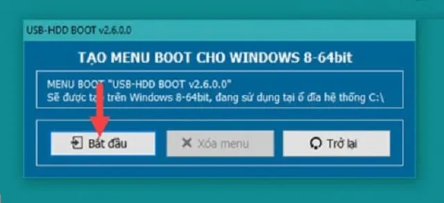 Chia sẻ 2 cách Ghost Win 10 cực đơn giản và hiệu quả 9 Click vào bắt đầu khi hệ thống xuất hiện thông báo mới