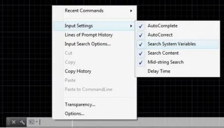 Command Line Autocad 2014