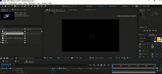 Hướng dẫn cách làm ảnh đập theo nhạc trong After Effect 5 Điều chỉnh thông số