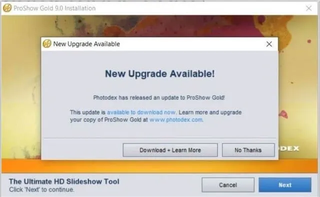 Chia sẻ link tải và cách cài đặt ProShow Gold bản mới nhất 4 Giải nén file khi bạn đã tải về máy