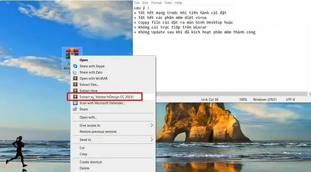 InDesign 2023 – Phần mềm thiết kế đồ họa phổ biến 5 Giải nén phần mềm