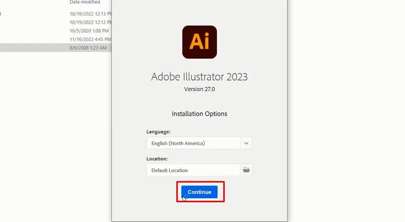 Huong dan cai dat Adobe Illustrator 2023 4