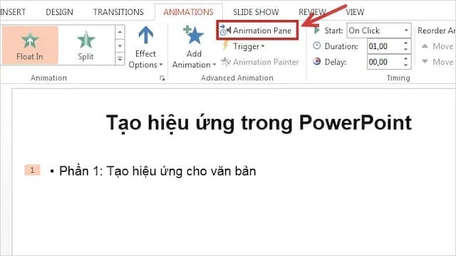 Cách thiết kế slide PowerPoint đẹp, ấn tượng, đơn giản 5 Hướng dẫn thêm hiệu ứng Animation