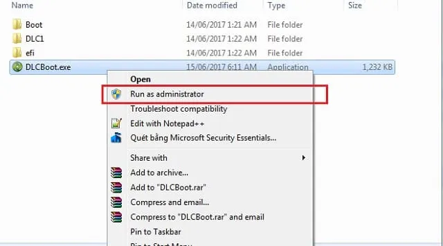 Hướng Dẫn Tải Và Cài Đặt DLC Boot 2019 Chi Tiết Nhất 5 Khởi chạy file DLCboot để bắt đầu quy trình cài đặt