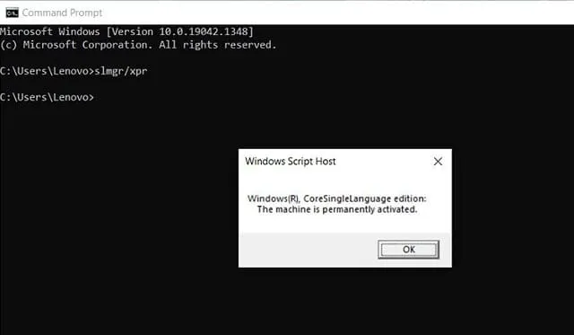 Cập nhật danh sách Key Win 10 kích hoạt bản quyền miễn phí 10 Kiểm tra bằng hộp thoại Run