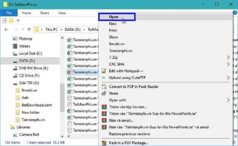 Hướng dẫn sửa lỗi không trình chiếu được slide Powerpoint 12 Kiểm tra slide PowerPoint sau khi check và sửa lỗi ổ đĩa