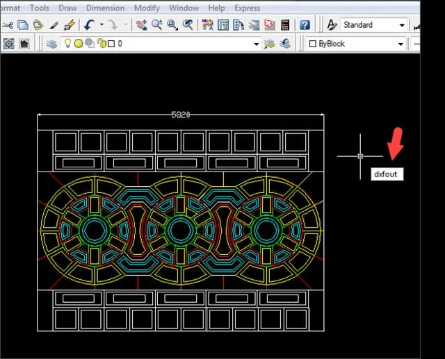 Tổng Hợp 4 Cách Giảm Dung Lượng File CAD Hiệu Quả 2024 6 Nhập lệnh dxfout