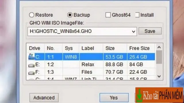 Onekey Ghost: Ghost Win 10 và Win 11 nhanh chóng 4 Onekey Ghost đã được cài đặt thành công