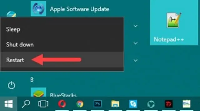 Chia sẻ 2 cách Ghost Win 10 cực đơn giản và hiệu quả 11 Tiến hành khởi động lại máy tính