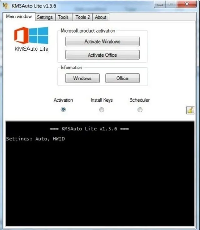 KMSAuto là gì? Cách tải và cài đặt KMSAuto chi tiết 6 Tiến hành kích hoạt Windows hoặc Office