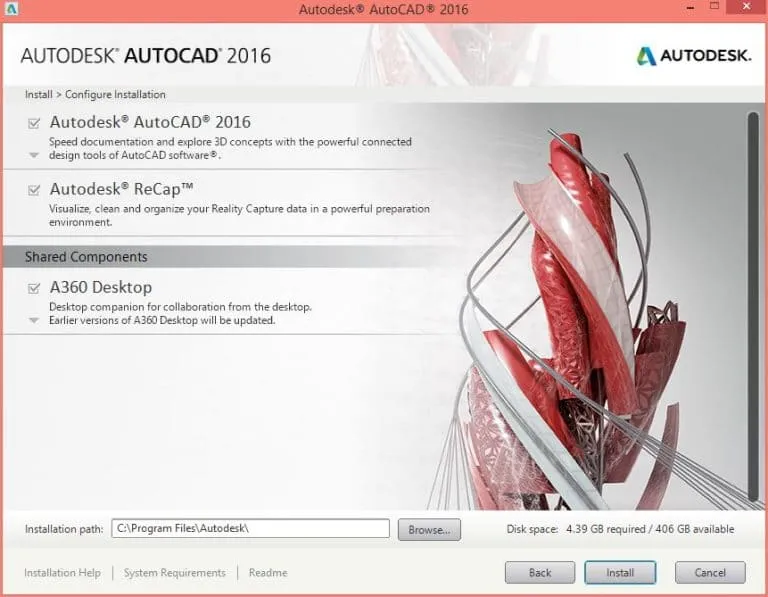 Hướng Dẫn Tải Và Cài Đặt AutoCAD 2016 Miễn Phí, An Toàn 6 Chọn bản Autodesk 2016