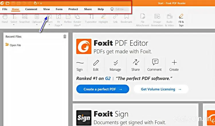 Cập Nhật Link Tải Foxit Reader 9.7 Hoàn Toàn Miễn Phí 4 Xem file PDF