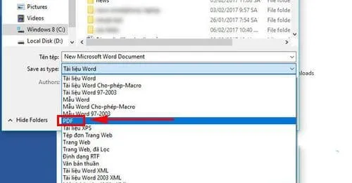 cach chuyen file word sang pdf trong word 2016 2