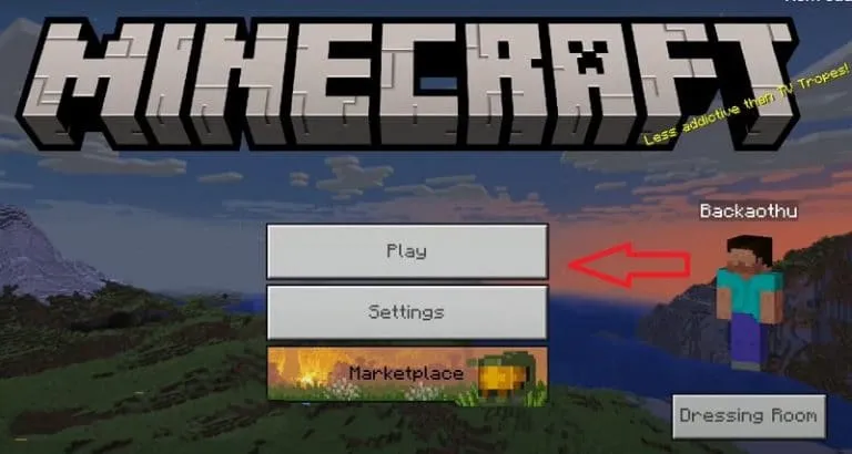 Tải Minecraft 1.18.2 APK Tiếng Việt Miễn Phí Mới Nhất 9 Nhấp chọn Play