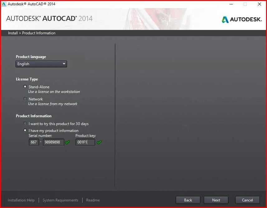 cai dat autocad 2014 3