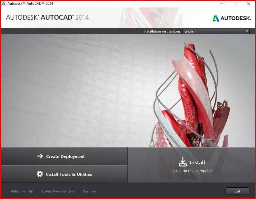 cai dat autocad 2014