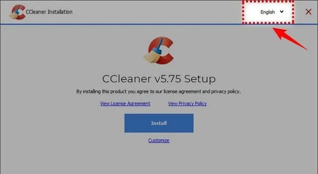 Tải CCleaner vĩnh viễn – Tăng tốc PC hiệu quả nhất 3 Lựa chọn ngôn ngữ