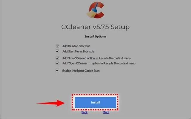 Tải CCleaner vĩnh viễn – Tăng tốc PC hiệu quả nhất 4 Chấp nhận cài đặt ứng dụng vào máy