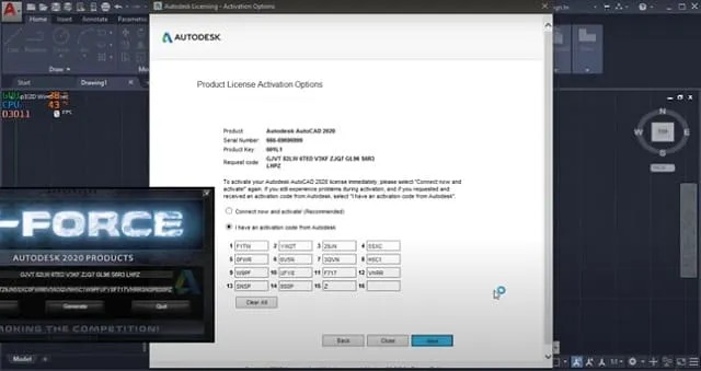 crack autocad2020 buoc 8