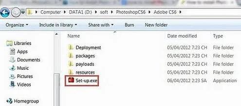 Cập Nhật Link Tải Photoshop CS6 Miễn Phí - Link GG Drive 4 Tiến hành giải nén file cài đặt