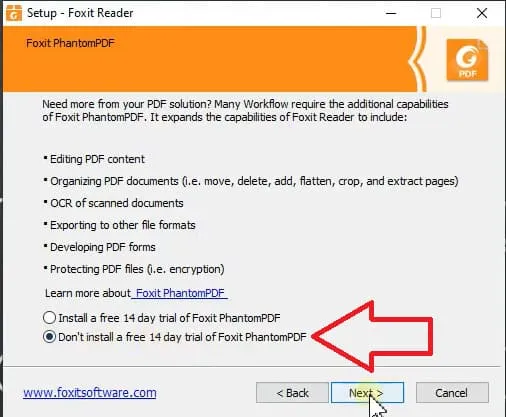 install a free