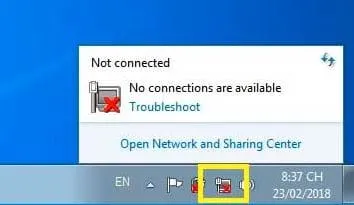 Cập Nhật Link Tải Photoshop CS6 Miễn Phí - Link GG Drive 3 Ngắt kết nối internet