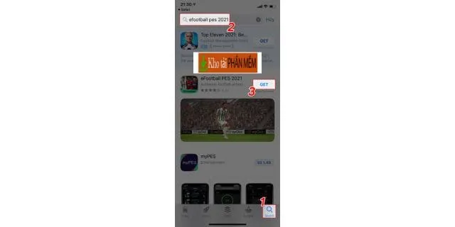 PES 2022: Hướng dẫn cách tải và cài đặt về máy miễn phí 12 Tải eFootball từ App Store