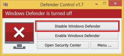 Hướng dẫn chi tiết tải và cài đặt Solidworks 2018 miễn phí 3 Tắt Window Defender tránh không cho cài đặt