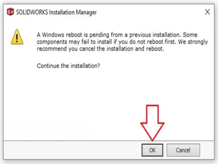 Link tải đầy đủ và hướng dẫn cài Solidworks 2019 - Đã test 8 ấn OK rồi khởi động lại máy