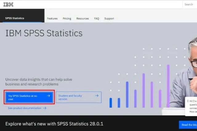 Link tải và cách cài đặt SPSS 22 chi tiết, nhanh chóng 4 Truy cập trang chủ ibm