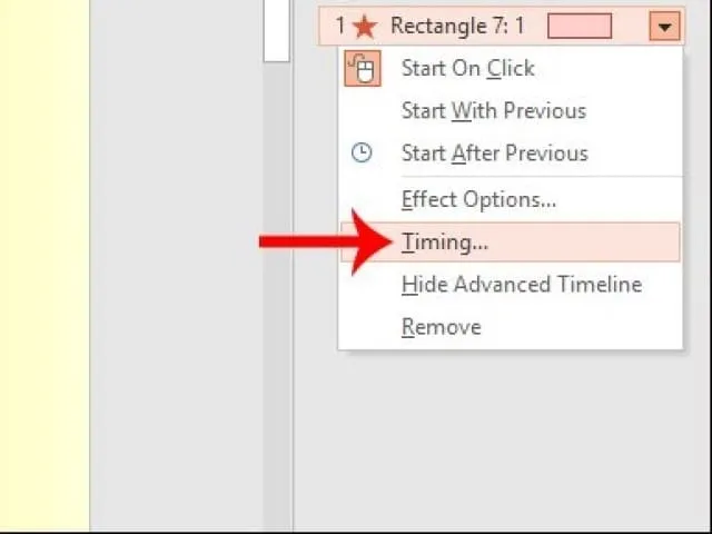 Hướng dẫn cách tạo trò chơi trên PowerPoint 9 Sử dụng Timing