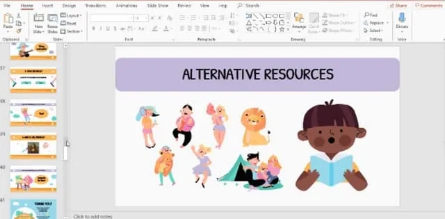 Hướng dẫn cách tạo trò chơi trên PowerPoint 4 Tạo slide câu trả lời