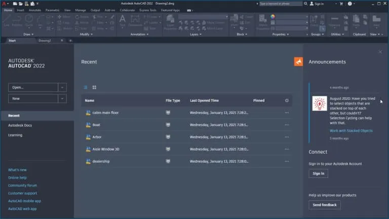 Start Tab Redesign giúp tiếp tục công việc đang dở dễ dàng hơn