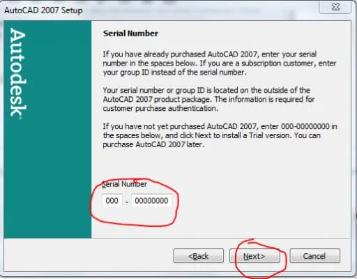 autocad 2007 b7