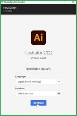 Cai Dat Illustrator 2022 buoc 3