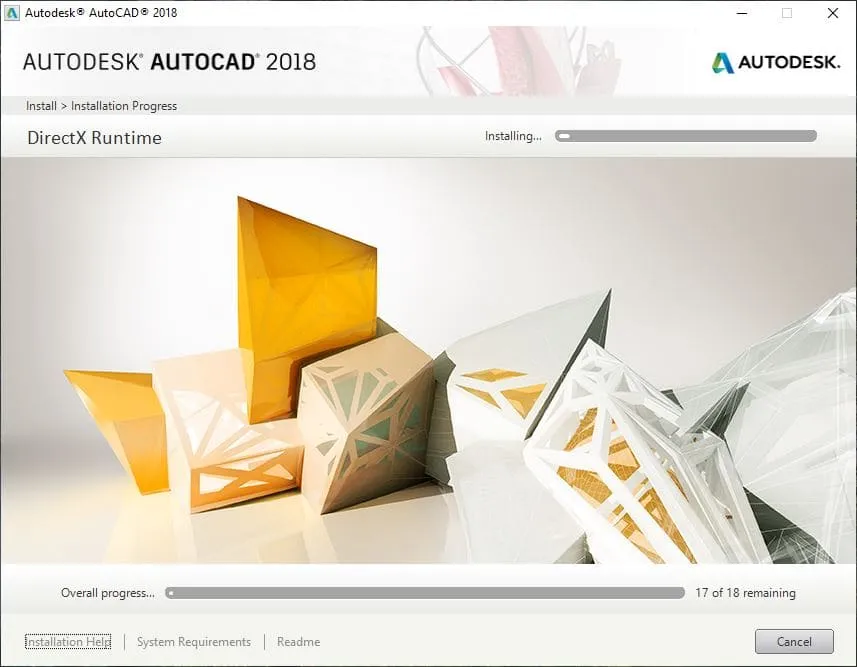 Dowload Autocad 2018 5