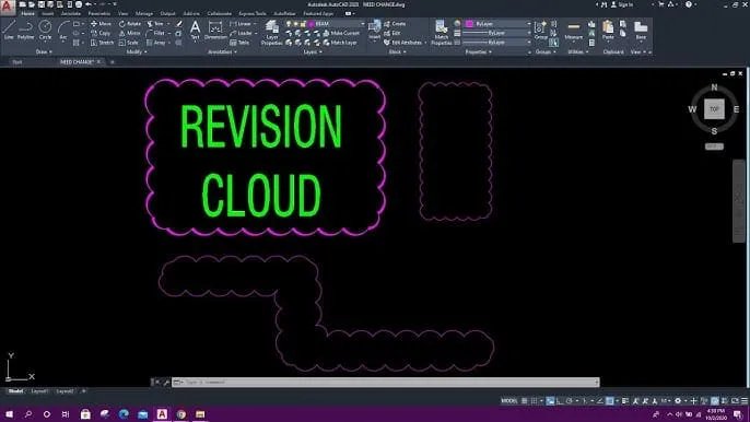 Cập Nhật Link Tải AutoCAD 2019 Miễn Phí - Đã Test Thành Công 5 So sánh bản vẽ với Revision Clouds